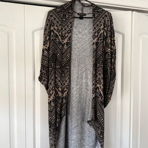 Unique Paisley Patterned Duster